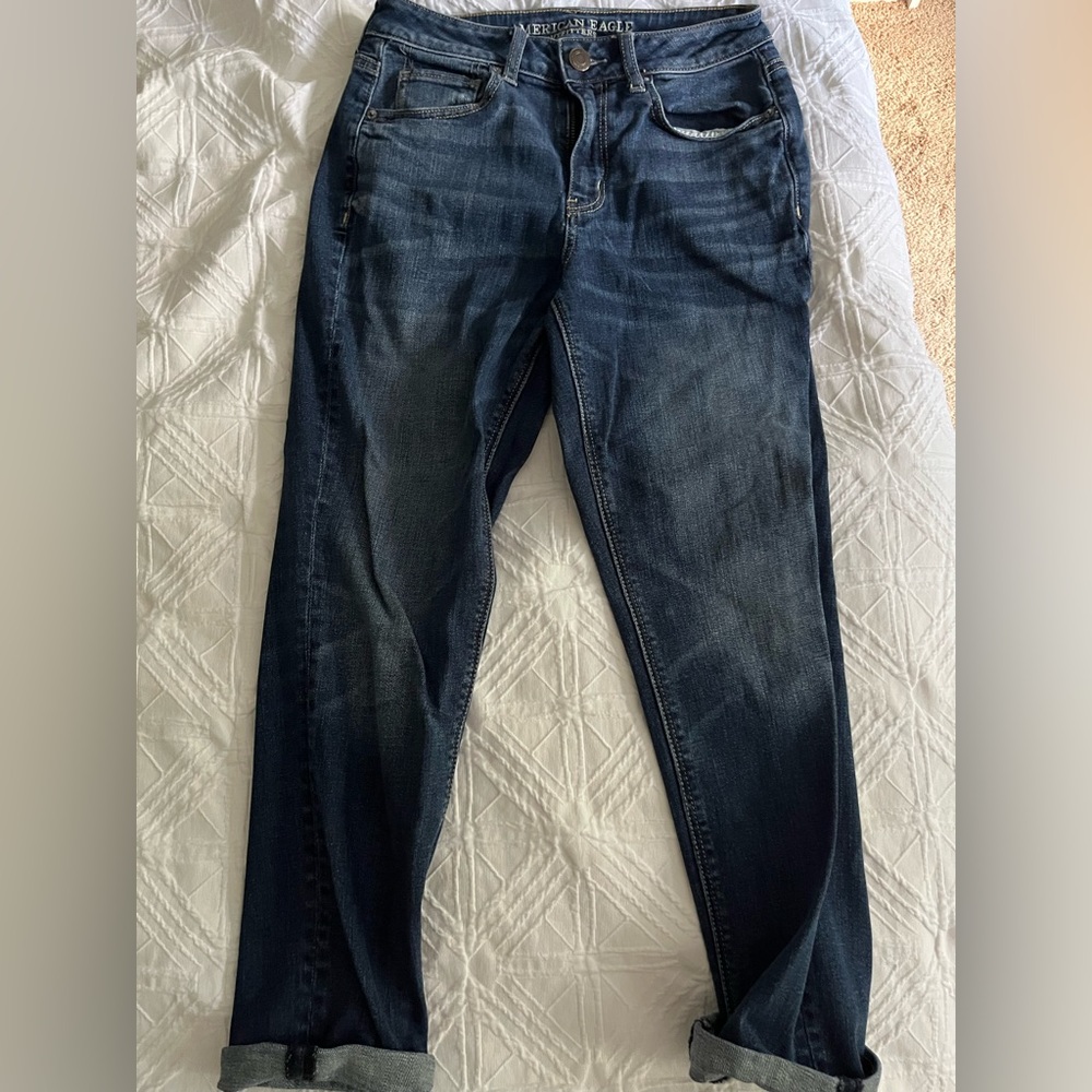 American Eagle Jean Capris